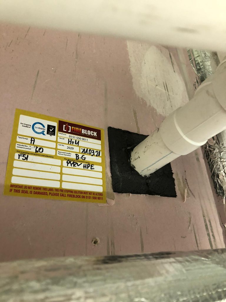 Passive Fire Protection Liverpool North West FireBlock Ltd